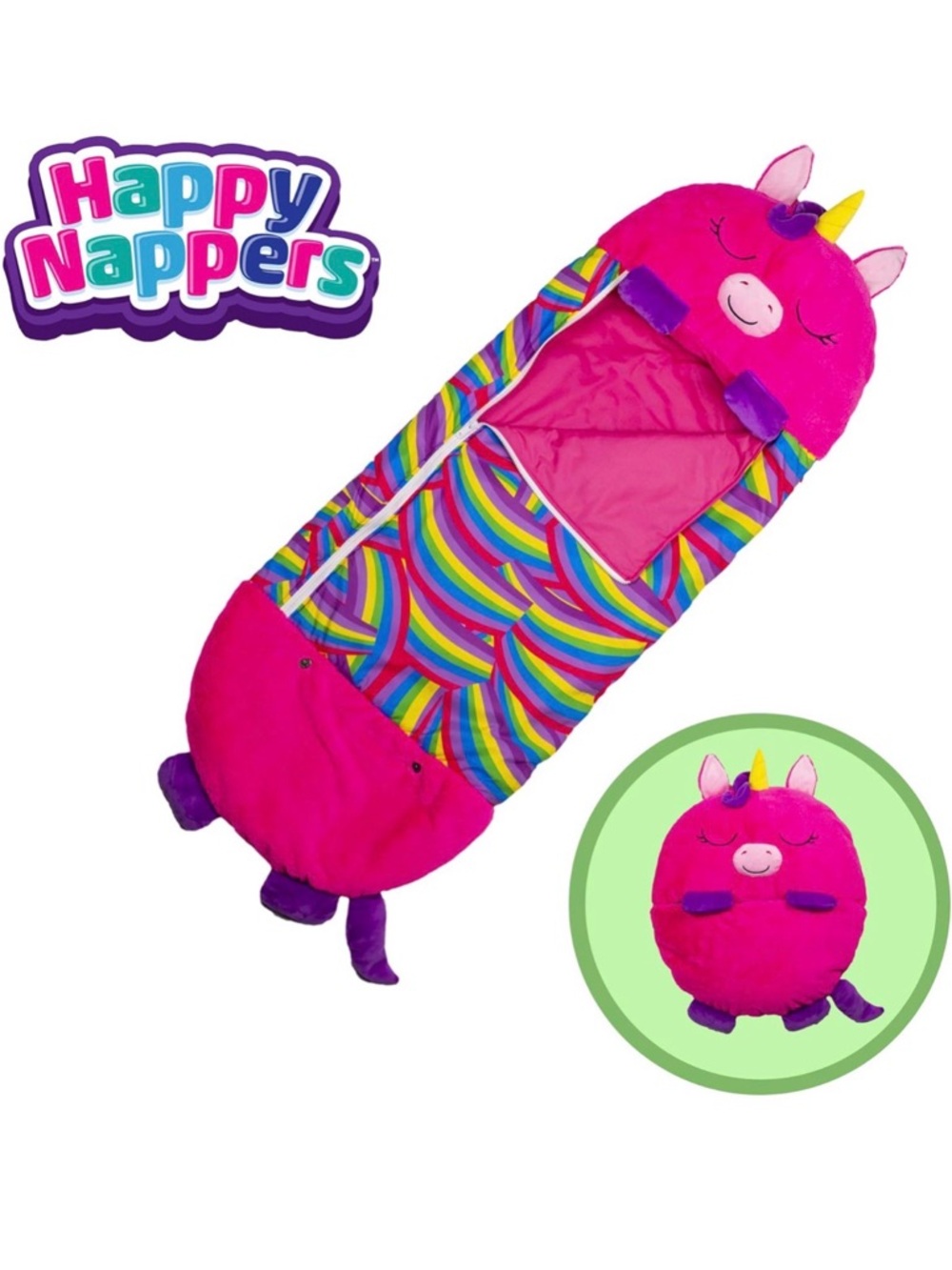Pink Unicorn Kids HAPPY NAPPERS